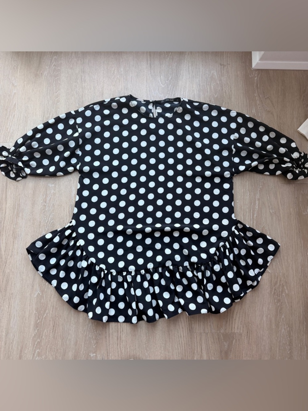 Zara polka dot mini dress / tunic